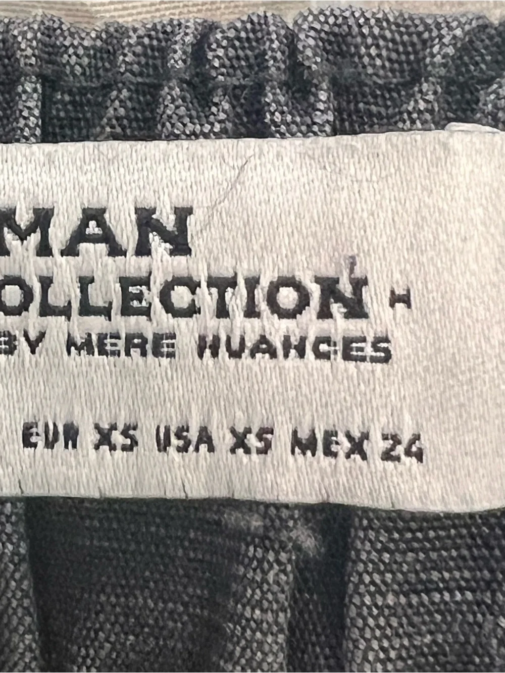Zara women premium linen Charcoal Jogger Pants XS  chic summer minimalist Luxe